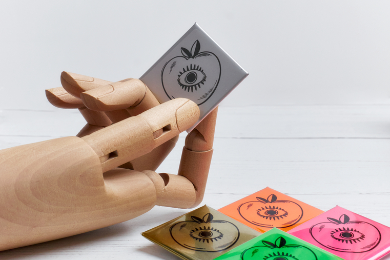 30 Spille Personalizzabili Acriliche - Diametro 60mm, Trasparenti, Per Decorazioni E Artigianato - Foto 4