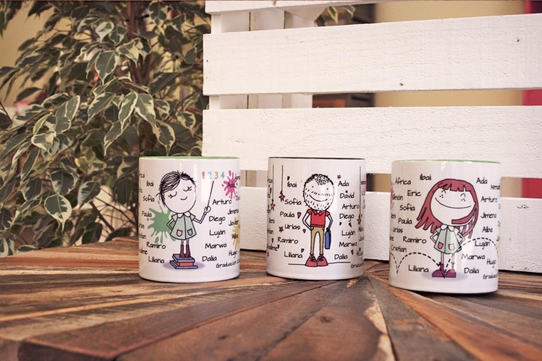 Personalised mugs - White