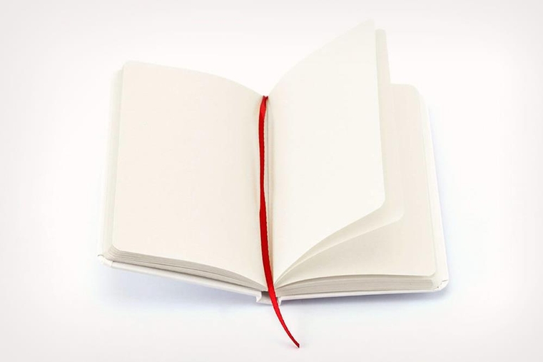 Blocco note con finitura di cartone - Full color Verde A6