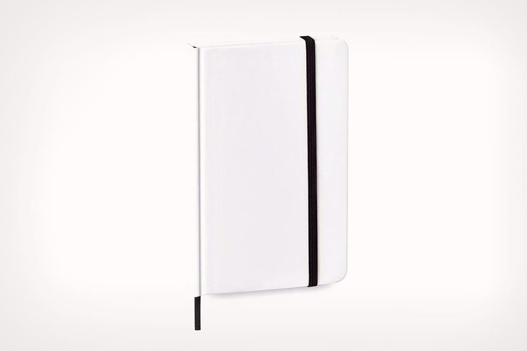 Blocco note con finitura di cartone - Full color Verde A6
